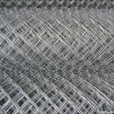 SANFAN/hot dipped galvanized knitted temporary chain link fence